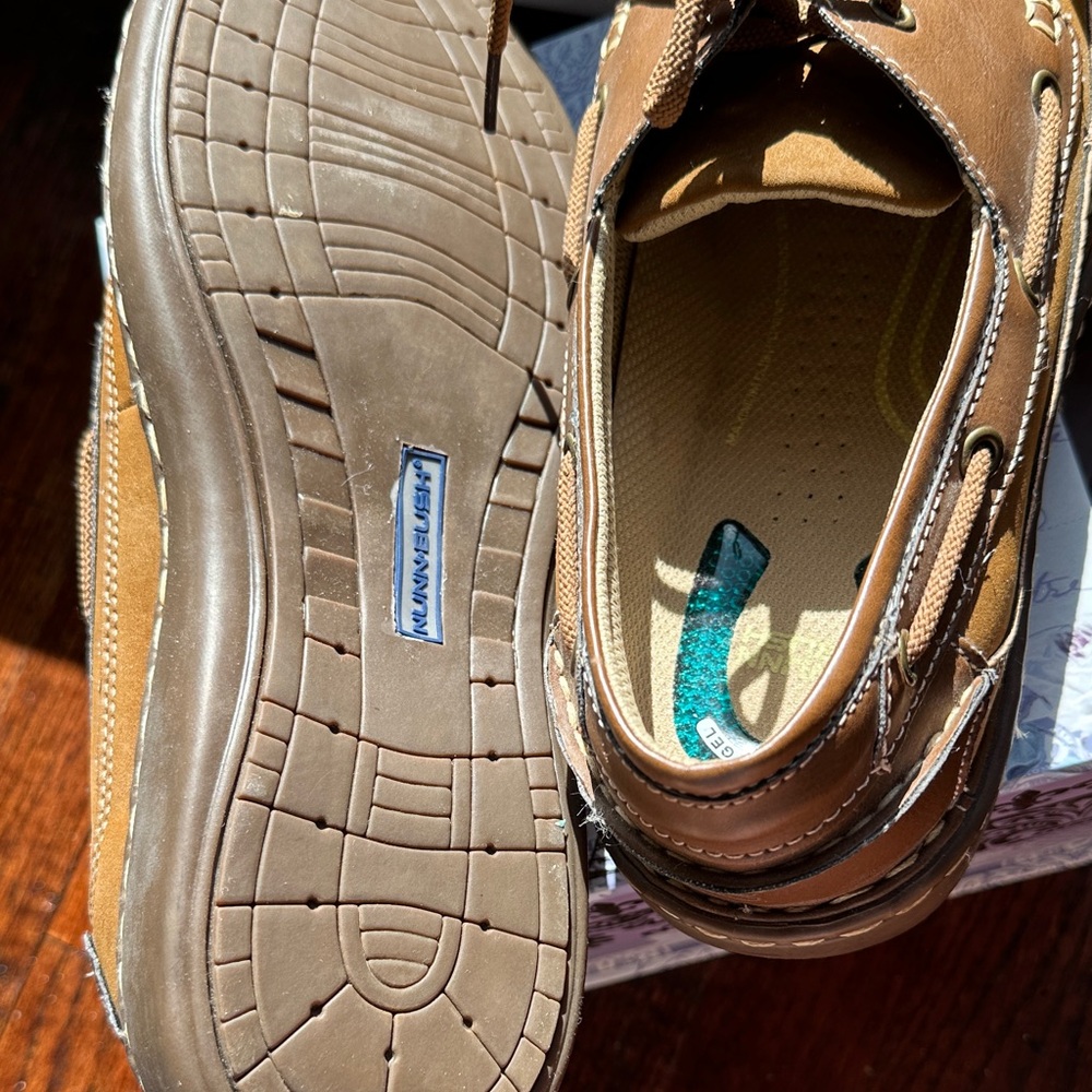 Nunn Bush Men's Tan Boat Shoes 11 M New without original box - Picture 4 of 4